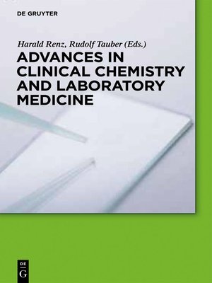 cover image of Advances in Clinical Chemistry and Laboratory Medicine